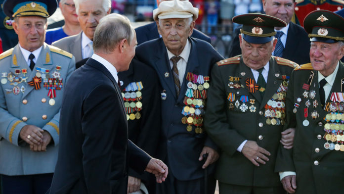 Владимир Путин, ветераны