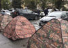 Сухуми, Абхазия, акция протеста,