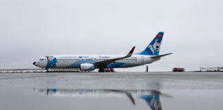 Боинг 737-800G, NordStar, самолет, аэропорт, авиакомпания