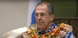 Глава российского МИДа Сергей Лавров с официальным визитом на острове Фиджи